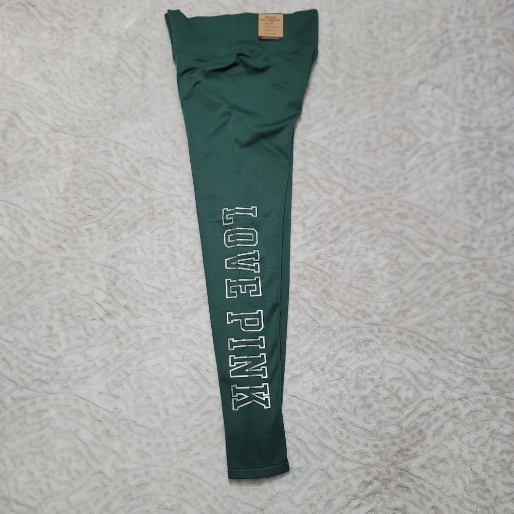 Victoria’sSecret PinkActive Seamless High Waist Full Length Tight Leggings SizeM - Picture 7 of 16